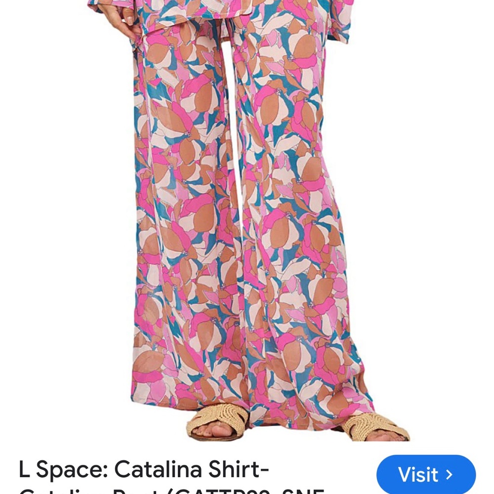 L*Space Women's Catalina pants xs